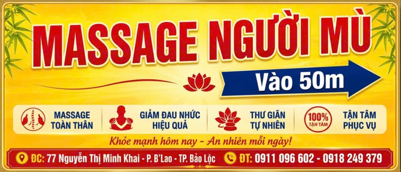 Massage người mù
