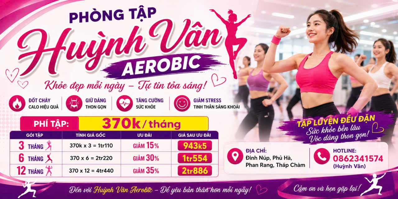 HUỲNH VÂN AEROBIC