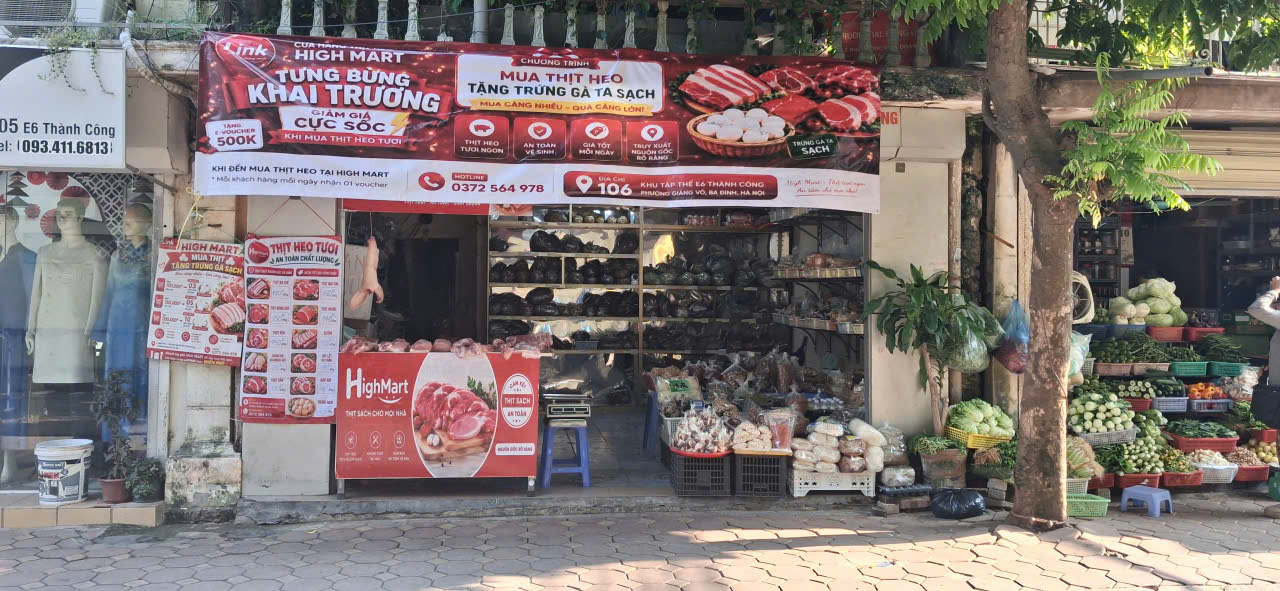 Cửa hàng thịt heo HIGH MART
