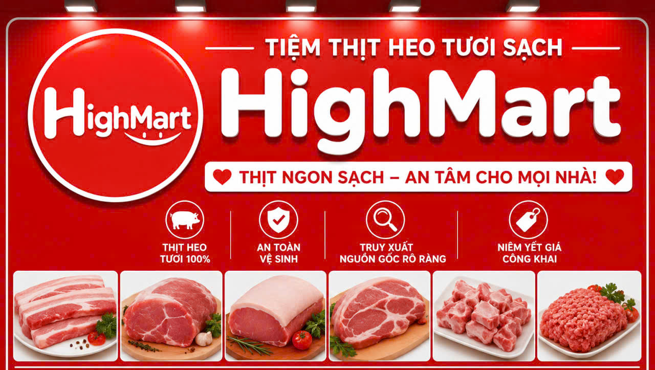 Cửa hàng thịt heo HIGH MART